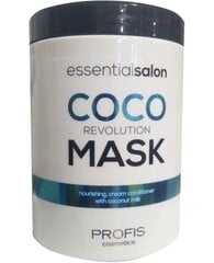 Profis Cosmetics Coco Revolution Mask Toitev mask kookospiimaga, kõikidele juuksetüüpidele, 1000ml hind ja info | Juuksepalsamid | kaup24.ee