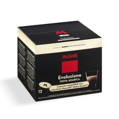 MUSETTI Evoluzione 100% Arabica Dolce Gusto® kohvikapslid, 12tk. цена и информация | Кофе, какао | kaup24.ee