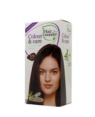 Hairwonder Color & Care pikaajaline juuksevärv ilma ammoniaagita värvi kastani 4.56 hind ja info | Juuksevärvid | kaup24.ee