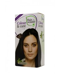 Hairwonder Color & Care püsiv juuksevärv ilma ammoniaagita värvi keskpruun 4 hind ja info | Juuksevärvid | kaup24.ee