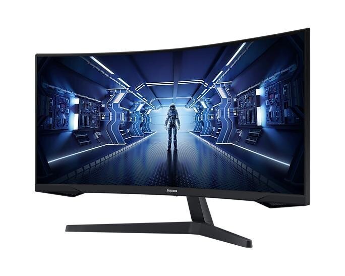 34'' nõgus QHD LED VA-monitor Samsung Odyssey G5 LC34G55TWWRXEN цена и информация | Monitorid | kaup24.ee