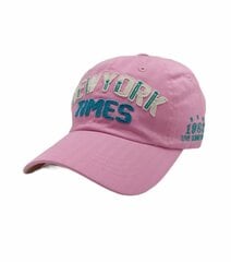 Unisex кепка be Snazzy New York Times, розовый цвет цена и информация | Мужские шарфы, шапки, перчатки | kaup24.ee