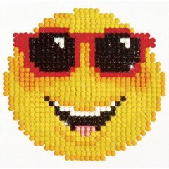 Smiling Face teemant mosaiik, 10 x 10 цена и информация | Алмазная мозаика | kaup24.ee