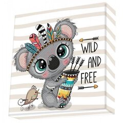 Wild Free teemant mosaiik, 22 x 22 цена и информация | Алмазная мозаика | kaup24.ee