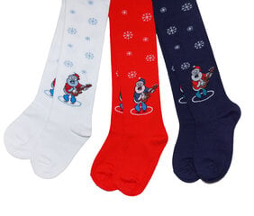 Laste sukkpüksid "Funny Santa Claus" цена и информация | Колготки, носочки для новорожденных | kaup24.ee