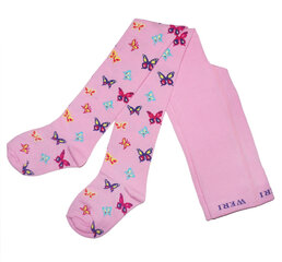 Детские колготки «Бабочки» цена и информация | Колготки, носочки для новорожденных | kaup24.ee