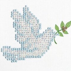 Алмазная мозаика Dove of Peace, 10x10 цена и информация | Алмазная мозаика | kaup24.ee