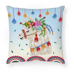 Алмазная мозаика Llamaparty Mini Pillow, 18x18 цена и информация | Алмазная мозаика | kaup24.ee