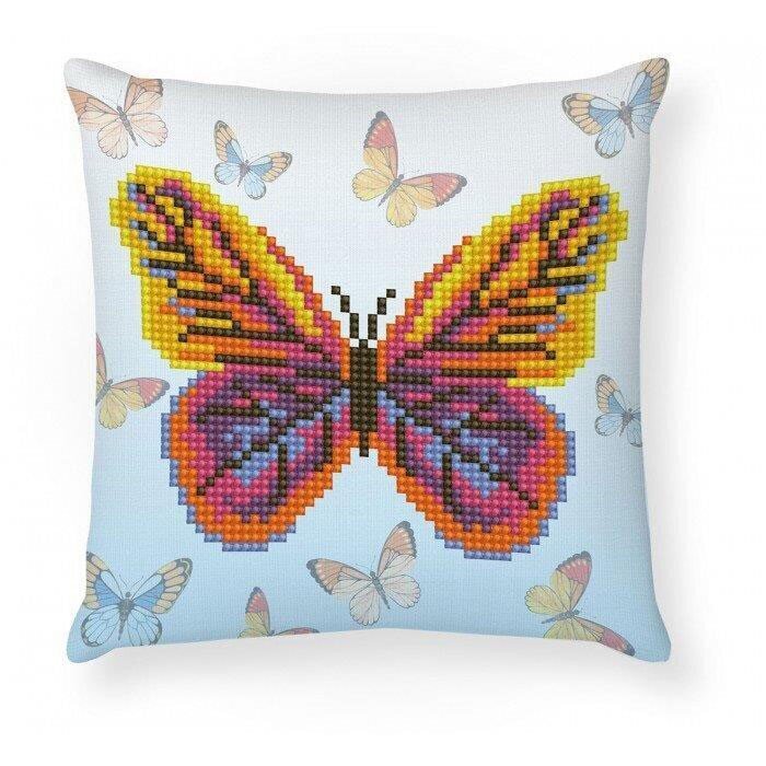 Teemantmosaiik Butta Flutta Mini Pillow, 18x18 hind ja info | Teemantmaalid, teemanttikandid | kaup24.ee