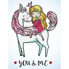 Teemantmosaiik You and Me, 40x30 hind ja info | Teemantmaalid, teemanttikandid | kaup24.ee