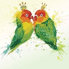 Teemantmosaiik Love Birds, 32x32 hind ja info | Teemantmaalid, teemanttikandid | kaup24.ee