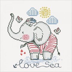 Алмазная мозаика Love Sea, 32x32 цена и информация | Алмазная мозаика | kaup24.ee