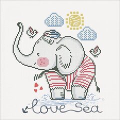 Teemantmosaiik Love Sea, 32x32 hind ja info | Teemantmaalid, teemanttikandid | kaup24.ee