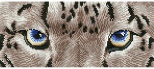 Teemantmosaiik Snow Leopard Spy, 42x18 hind ja info | Teemantmaalid, teemanttikandid | kaup24.ee