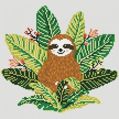 Алмазная мозаика Sloth 30 x 30 цена и информация | Алмазная мозаика | kaup24.ee