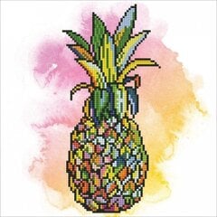 Алмазная мозаика Pineapple, 30 x 30 цена и информация | Алмазная мозаика | kaup24.ee