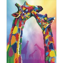 Teemantmosaiik Girafe, 37 x 46 hind ja info | Teemantmaalid, teemanttikandid | kaup24.ee