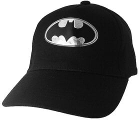 Setino Бейсболка Batman Black цена и информация | Шапки, перчатки, шарфы для мальчиков | kaup24.ee