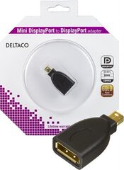 Deltaco Deltaco MDP-DP - DisplayPort adapter hind ja info | USB jagajad, adapterid | kaup24.ee