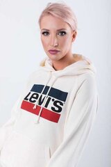 Levi`s свитер женский Graphic Sport Hoodie 0001, белый цена и информация | Женские толстовки | kaup24.ee