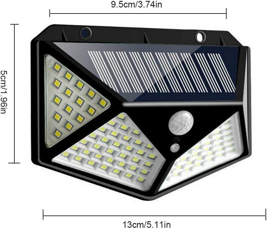 LED-lamp päikesepatareiga 100-SMD hind ja info | Aia- ja õuevalgustid | kaup24.ee