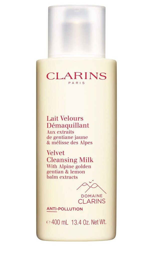 Puhastav näopiim Clarins Velvet Cleansing Milk, 400 ml hind ja info | Näopuhastusvahendid | kaup24.ee