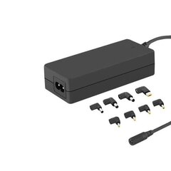 Qoltec 50011 Universal 65W (Max 3.5A) AC Automatic Notebook Charger with 8 Plugs цена и информация | Зарядные устройства для ноутбуков | kaup24.ee