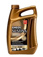 Моторное масло ENEOS SUSTINA OIL 0W50, 4 л, API SN цена и информация | Моторные масла | kaup24.ee