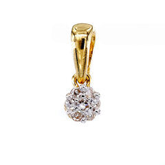 Золотые кулоны DIA с бриллиантами цена и информация | Украшения на шею | kaup24.ee