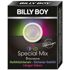 Kondoomid Billy Boy Special Mix, 3 tk. hind ja info | Kondoomid | kaup24.ee