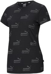 Puma Футболки Amplified Tee Juoda цена и информация | Спортивная одежда женская | kaup24.ee