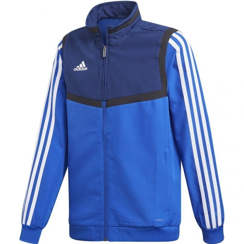 Poiste dressipluus Adidas Tiro 19 Pre Jkt Junior, sinine hind ja info | Poiste kampsunid, vestid ja jakid | kaup24.ee