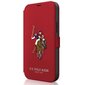 US Polo USFLBKP12SPUGFLRE iPhone 12 mini 5.4 &quot;red / red book Polo Embroidery Collection hind ja info | Telefoni kaaned, ümbrised | kaup24.ee