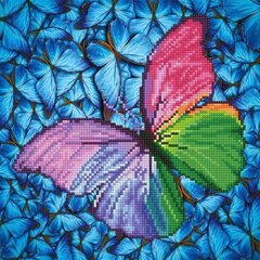 Teemantmosaiik Flutter by Pink, 30x30 цена и информация | Алмазная мозаика | kaup24.ee