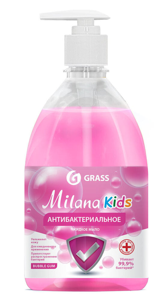 Antibakteriaalne vedelseep “Milana Kids Fruit bubbles” (500ml pudel) цена и информация | Seebid | kaup24.ee