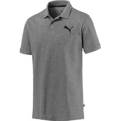 Спортивная мужская футболка Puma Essentials Pique Polo M gray 851759 23 (49367), серая цена и информация | Мужская спортивная одежда | kaup24.ee