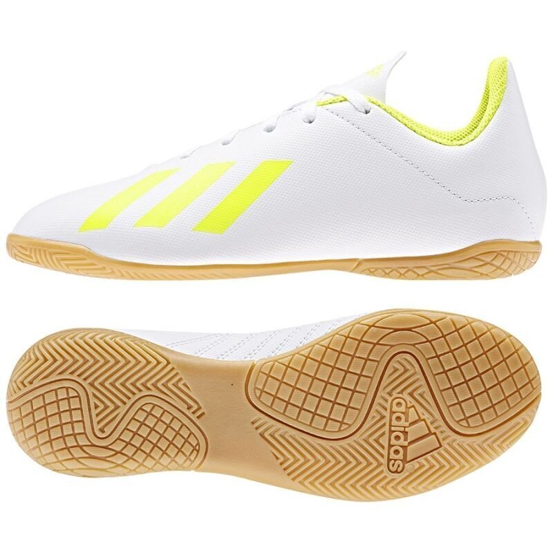 Poiste jalgpalli puutsad Adidas X 18.4 IN Jr BB9411, 46814 цена и информация | Jalgpallijalatsid | kaup24.ee