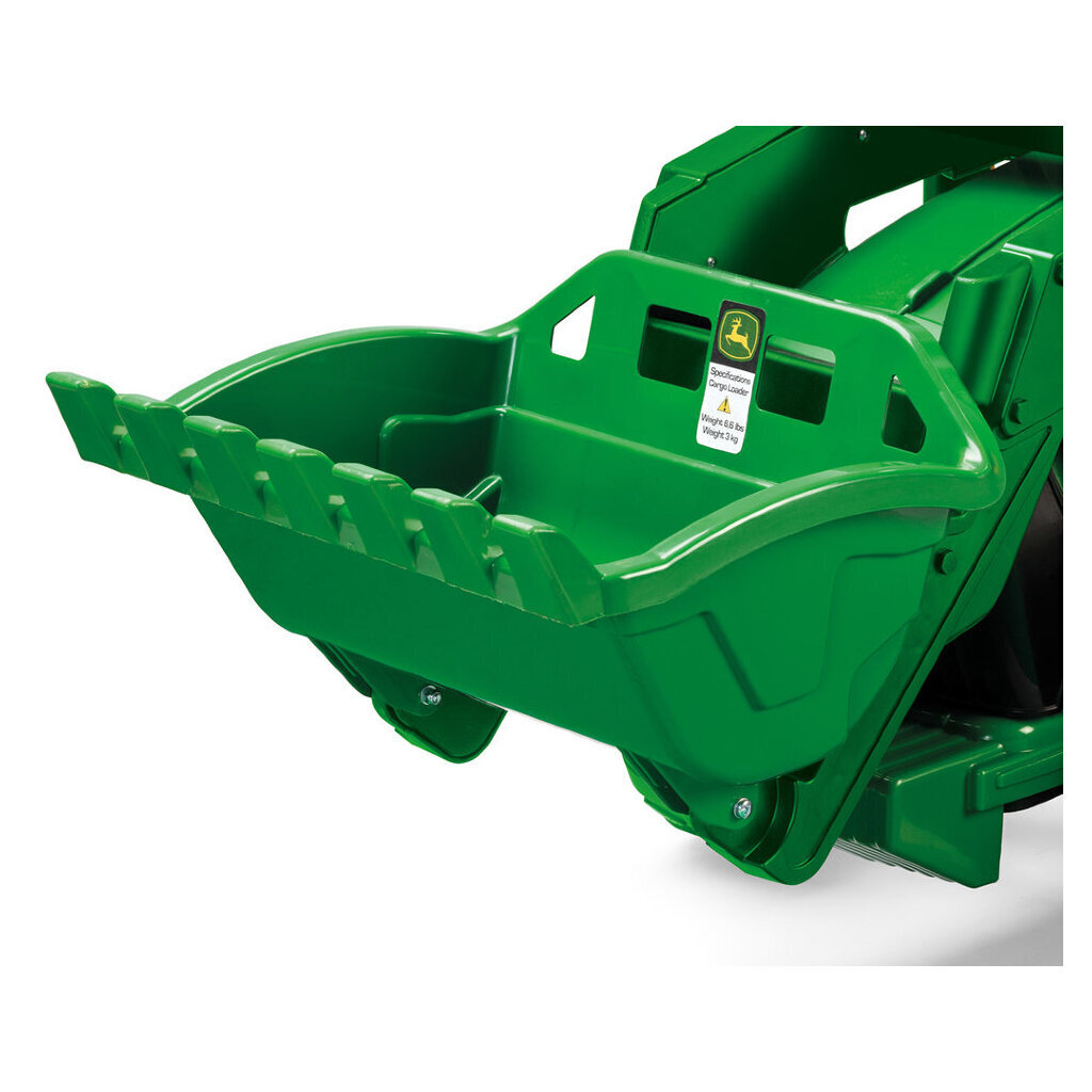 Laste elektriline ekskavaator/traktor Peg Perego John Deere Ground Loader 12V, roheline hind ja info | Laste elektriautod | kaup24.ee