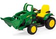 Laste elektriline ekskavaator/traktor Peg Perego John Deere Ground Loader 12V, roheline цена и информация | Laste elektriautod | kaup24.ee