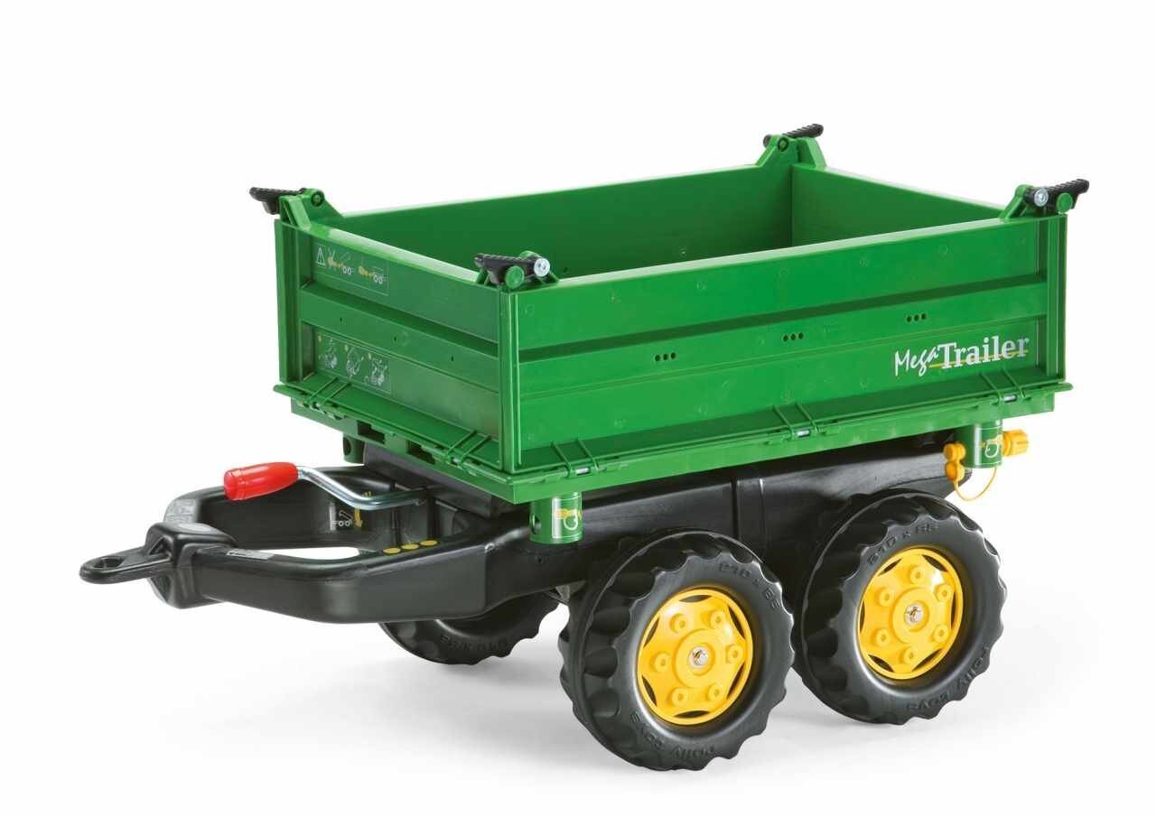 Laste traktorite haagis Rolly Toys rollyMega Trailer hind ja info | Poiste mänguasjad | kaup24.ee