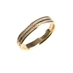 DIA teemantidega kuldsõrmus 17 mm hind ja info | Sõrmused | kaup24.ee