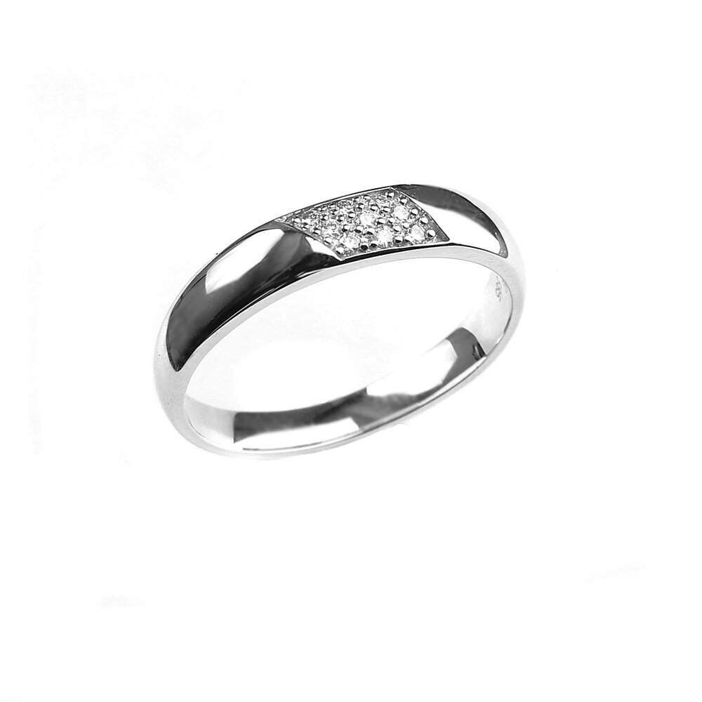 DIA teemantidega kuldsõrmus 19 mm hind ja info | Sõrmused | kaup24.ee