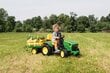 Laste elektriline ekskavaator/traktor Peg Perego John Deere Ground Force with trailer 12V, roheline