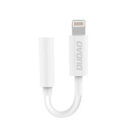 Dudao Converter Adapter L16i Lightning, 3,5 mm, valge hind ja info | Mobiiltelefonide kaablid | kaup24.ee