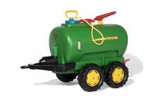 Танкер для воды для трактора с водометом 5 метров Rolly Toys rollyTanker John Deere цена и информация | Развивающий мелкую моторику - кинетический песок KeyCraft NV215 (80 г) детям от 3+ лет, бежевый | kaup24.ee