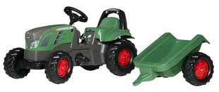 Педальный трактор с прицепом Rolly Toys rollyKid Fendt 516 Vario цена и информация | Игрушки для мальчиков | kaup24.ee