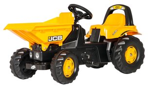 Jalakäijate traktor pedaalide ja kopaga Rolly Toys rollyKid Dumper JCB hind ja info | Poiste mänguasjad | kaup24.ee