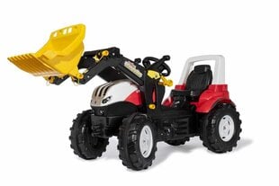 Трактор педальный с ковшом Rolly Toys rollyFarmtrac Steyr 6300 TERRUS CVT цена и информация | Игрушки для мальчиков | kaup24.ee