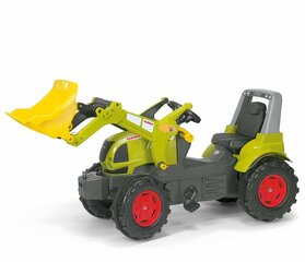 Трактор педальный с ковшом Rolly Toys  rollyFarmtrac CLAAS ARION 640 цена и информация | Игрушки для мальчиков | kaup24.ee