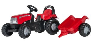 Laste traktor pedaalide ja haagisega Rolly Toys rollyKid Case 1170CVX hind ja info | Poiste mänguasjad | kaup24.ee